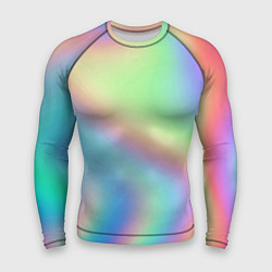Мужской рашгард Бензиновый градиент