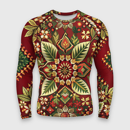 Мужской рашгард Стиль советского ковра узоры и орнамент / 3D-принт – фото 1