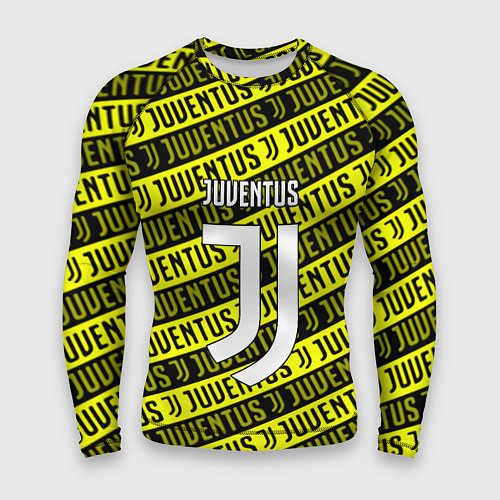 Мужской рашгард Juventus pattern fc / 3D-принт – фото 1