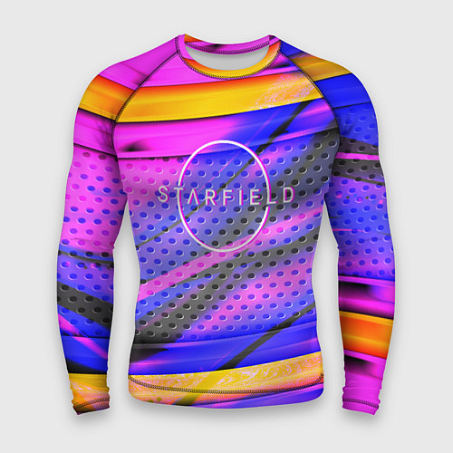 Мужской рашгард Starfield geometry game / 3D-принт – фото 1