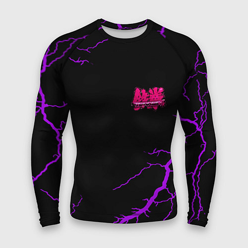 Мужской рашгард Tekken storm neon / 3D-принт – фото 1