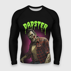 Мужской рашгард Dadster - zombie - на хэллоуин