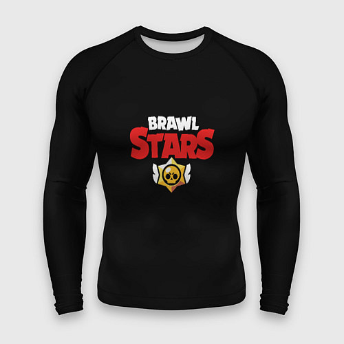 Мужской рашгард Brawl stars logo red / 3D-принт – фото 1