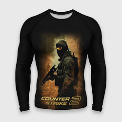 Мужской рашгард Counter strike спецназовец