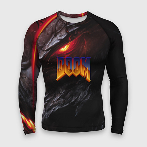 Мужской рашгард Doom to hell / 3D-принт – фото 1