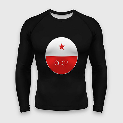 Мужской рашгард USSR logo steel / 3D-принт – фото 1
