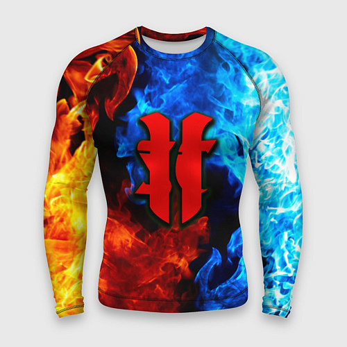 Мужской рашгард Starcraft fire steel / 3D-принт – фото 1