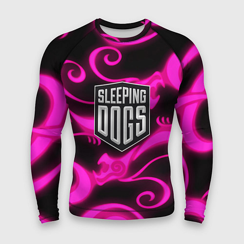 Мужской рашгард Sleeping dogs japan gta dragon / 3D-принт – фото 1