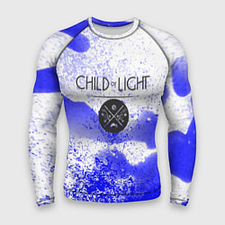 Рашгард мужской Child of Light брызги красок, цвет: 3D-принт