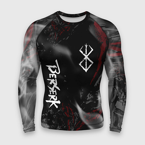 Мужской рашгард Берсерк - пламя / 3D-принт – фото 1