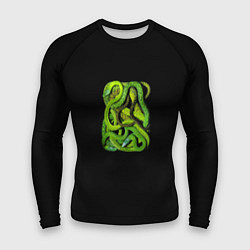 Рашгард мужской Змеиный клубок символ 2025, цвет: 3D-принт