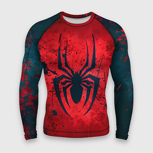 Мужской рашгард Душа героя: Человек-паук / 3D-принт – фото 1