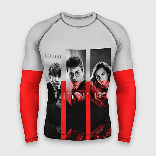 Мужской рашгард Гарри Поттер и его друзья / 3D-принт – фото 1