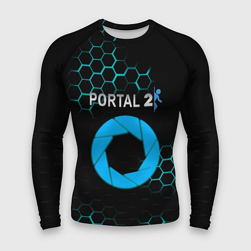 Мужской рашгард Portal соты броня / 3D-принт – фото 1