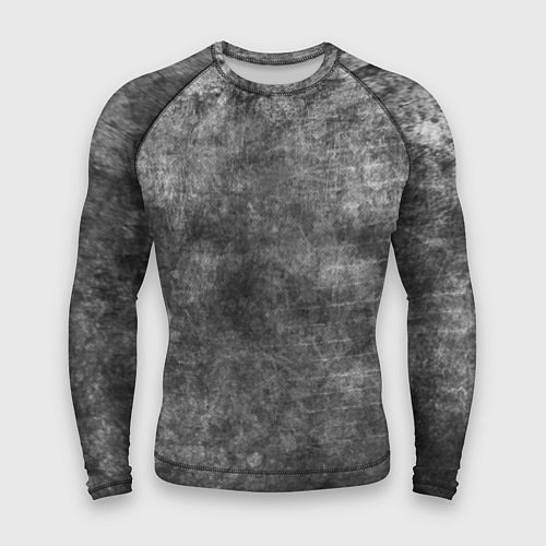 Мужской рашгард Абстракция - gray wall / 3D-принт – фото 1