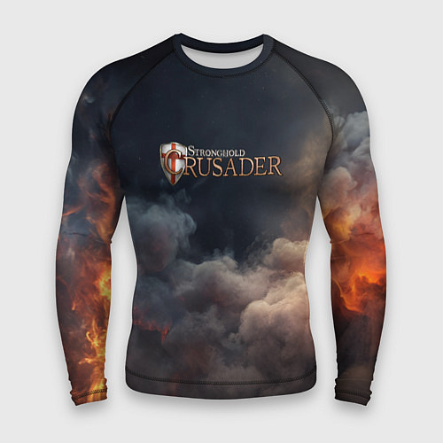 Мужской рашгард Stronghold Crusader logo / 3D-принт – фото 1
