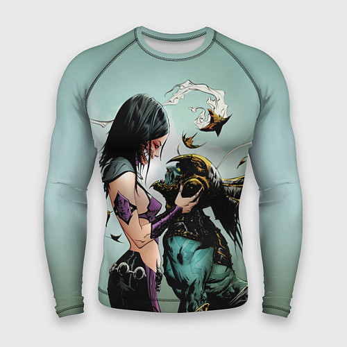 Мужской рашгард Mileena & Kotal Kahn - Mortal Kombat / 3D-принт – фото 1