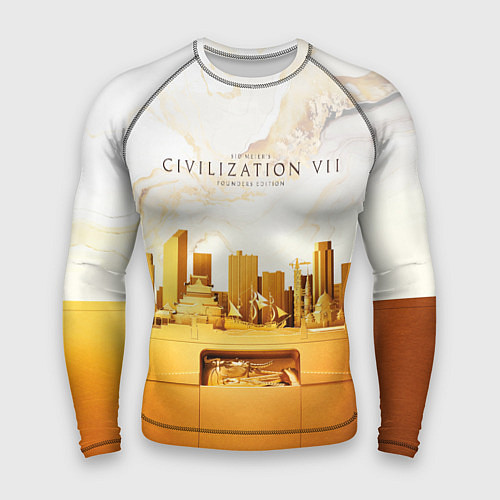 Мужской рашгард Civilization VII / 3D-принт – фото 1