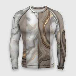 Мужской рашгард Дерево и мрамор