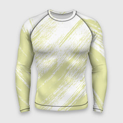 Рашгард мужской The color is white and yellow, цвет: 3D-принт