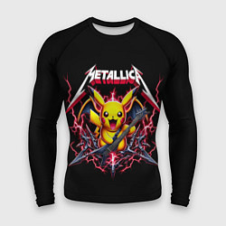 Мужской рашгард Metallica - cool Pikachu