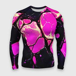 Мужской рашгард Розовые пятна в текстуре