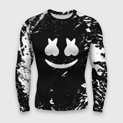 Мужской рашгард Marshmello брызги красок