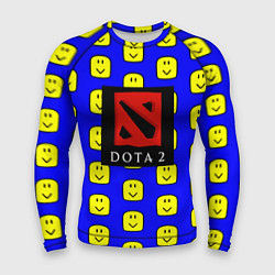 Мужской рашгард Dota smile pattern