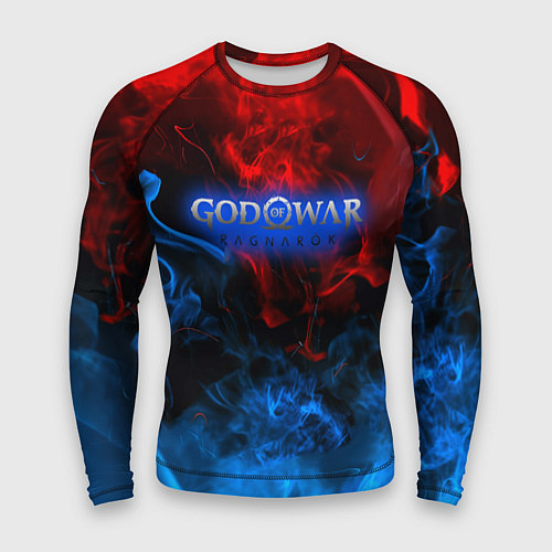 Мужской рашгард God of War битва огня / 3D-принт – фото 1