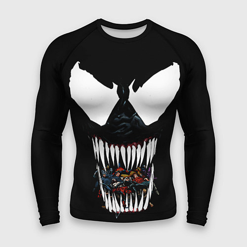 Мужской рашгард Веном жрет / 3D-принт – фото 1