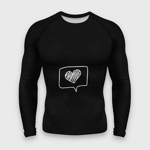 Мужской рашгард Cердешко / 3D-принт – фото 1