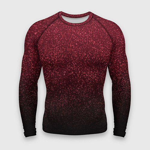 Мужской рашгард Амарантовый градиент крошка / 3D-принт – фото 1