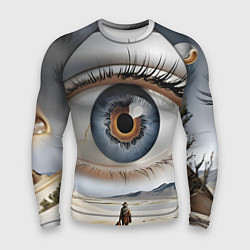 Мужской рашгард Глаз в пустыне