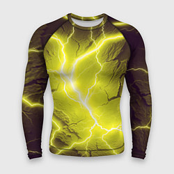 Рашгард мужской Color yellow black, цвет: 3D-принт