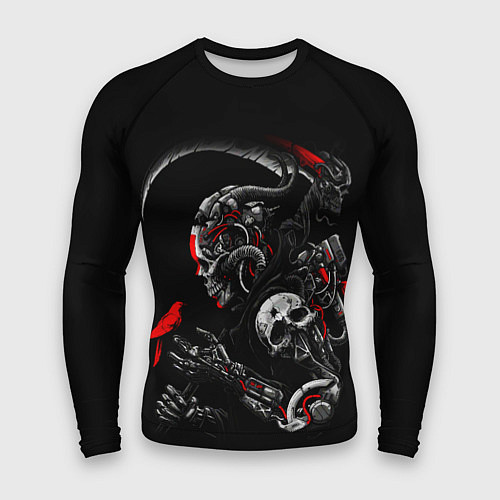 Мужской рашгард Ронин самурай киборг / 3D-принт – фото 1