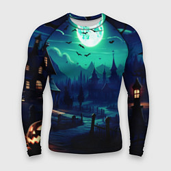 Рашгард мужской Day of the Dead - Хэллоуин, цвет: 3D-принт