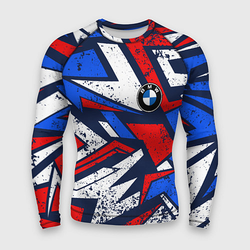 Мужской рашгард BMW - m colors / 3D-принт – фото 1