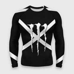 Рашгард мужской Monster energy line, цвет: 3D-принт