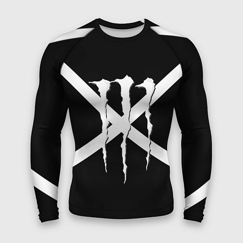 Мужской рашгард Monster energy line / 3D-принт – фото 1