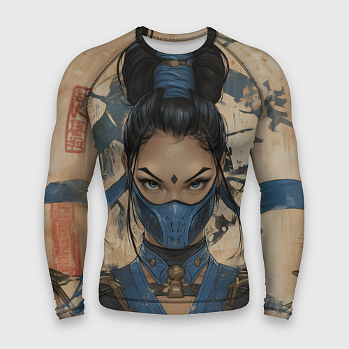 Мужской рашгард Mortal Kombat - Kitana / 3D-принт – фото 1