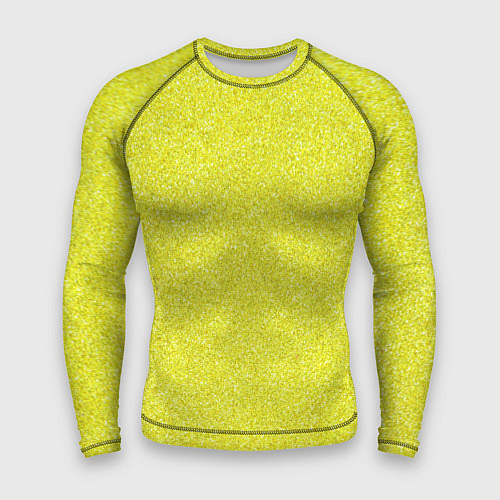 Мужской рашгард Ярко салатный блеск / 3D-принт – фото 1