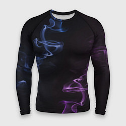 Мужской рашгард Color black blue pink