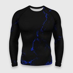 Мужской рашгард Color black blue