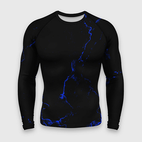 Мужской рашгард Color black blue / 3D-принт – фото 1