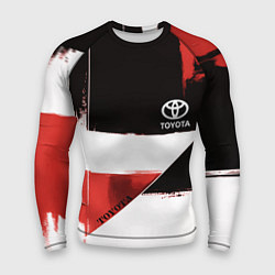 Мужской рашгард Toyota логотип
