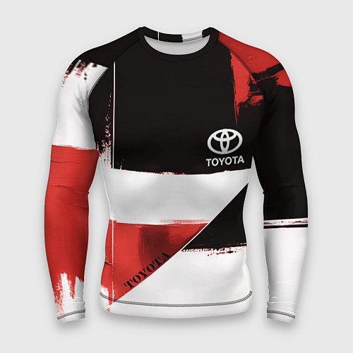 Мужской рашгард Toyota логотип / 3D-принт – фото 1