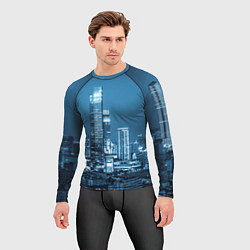 Рашгард мужской City, цвет: 3D-принт — фото 2