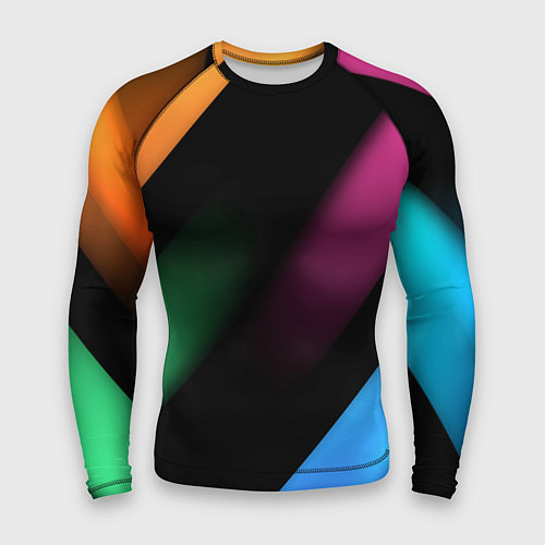 Мужской рашгард Multicoloured / 3D-принт – фото 1