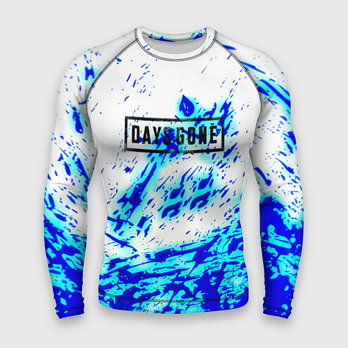 Мужской рашгард Daysgone голубые краски / 3D-принт – фото 1