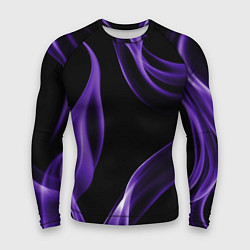 Рашгард мужской Purple abstraction, цвет: 3D-принт